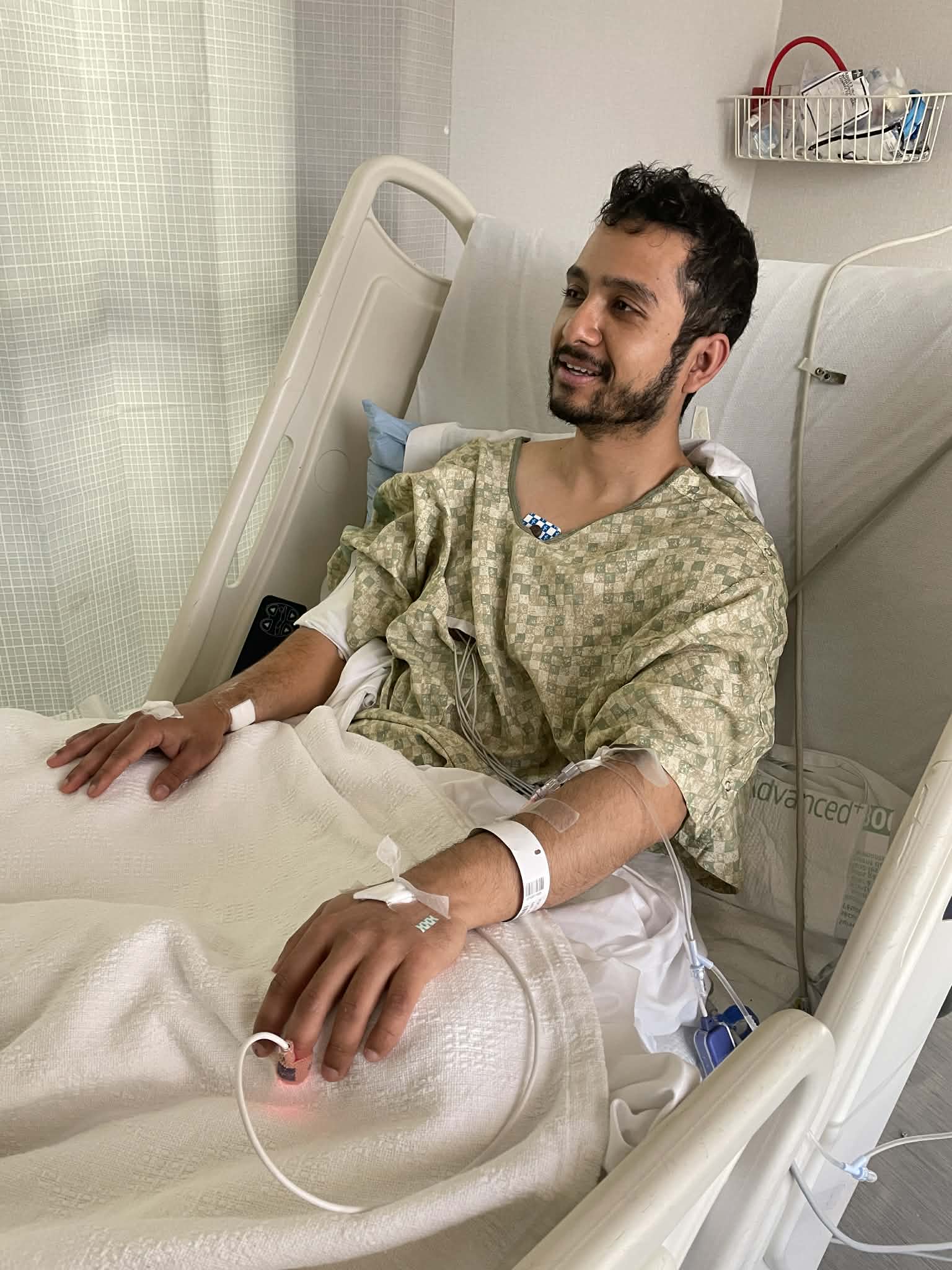 Ashish in physical therapy