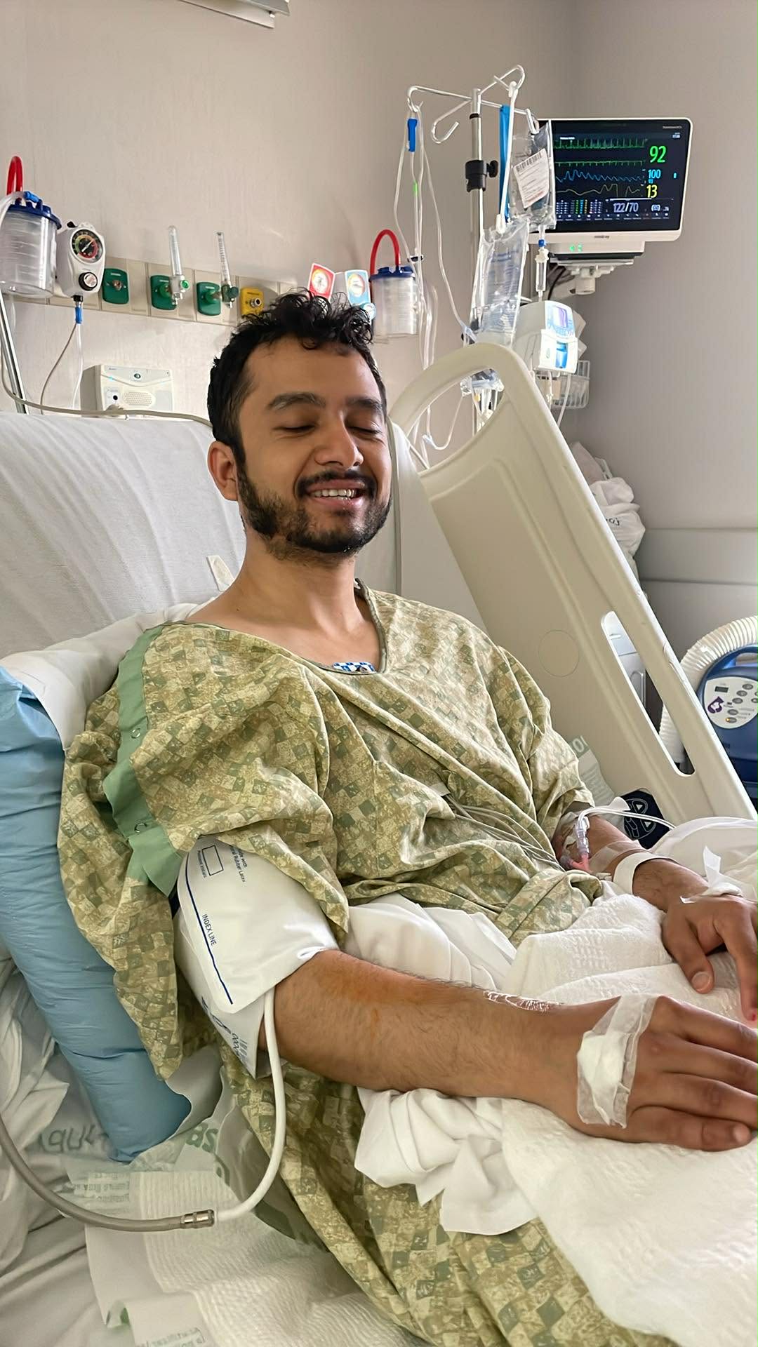 Ashish in physical therapy